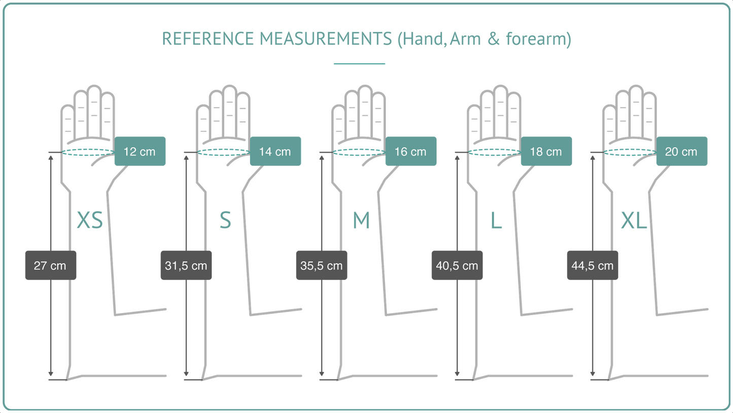 XKAST_Hand with Velcro without thumb (Left)